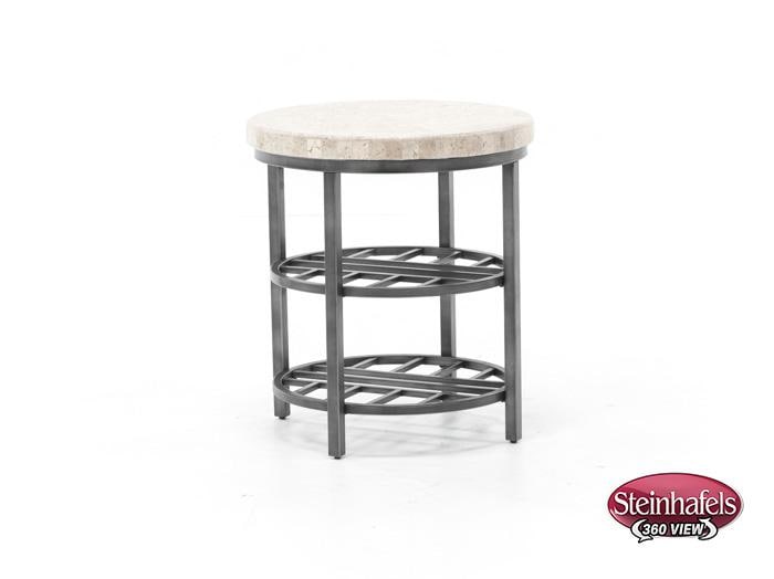 rivr grey end table  image   