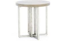 rivr grey end table adely  