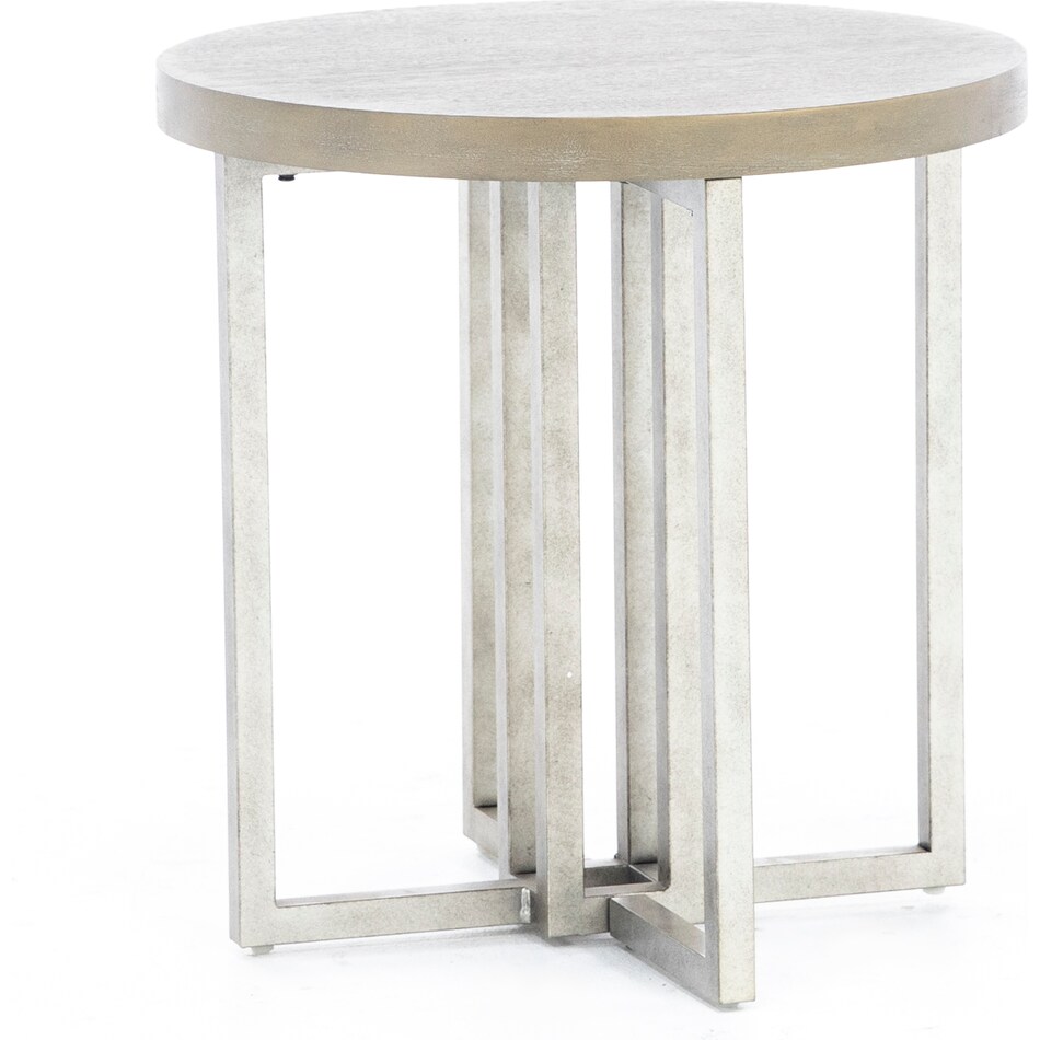 rivr grey end table adely  