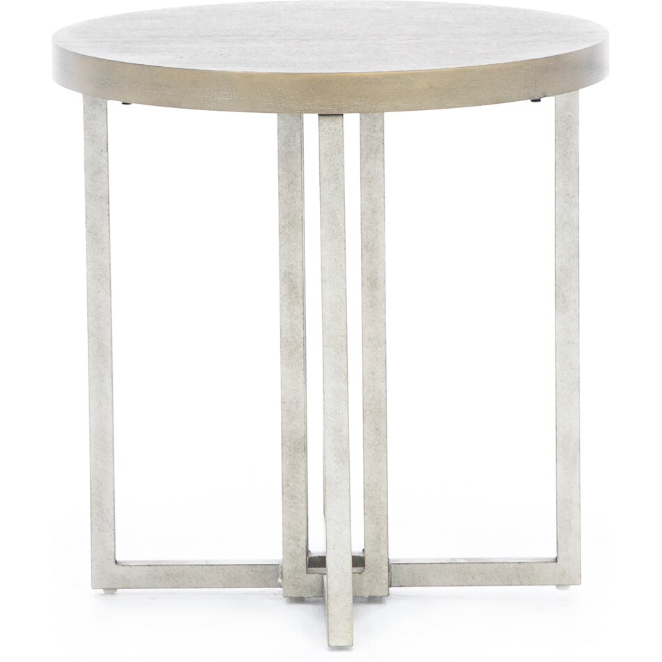 rivr grey end table adely  