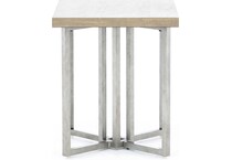 rivr grey end table adely  