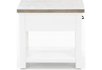 rivr grey end table cora  