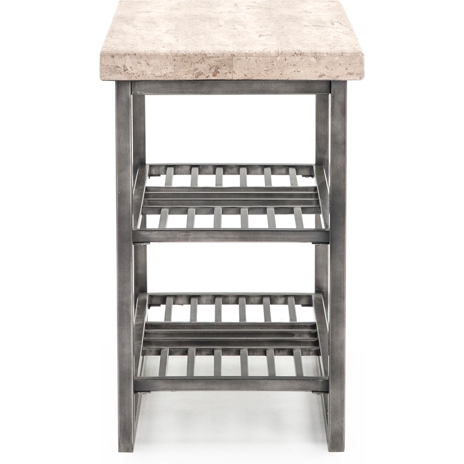 rivr grey end table   