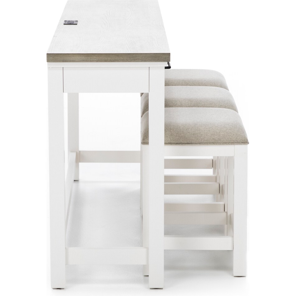 rivr grey sofa table cora  