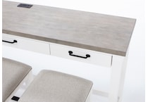 rivr grey sofa table cora  