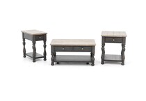 rivr matte end table   