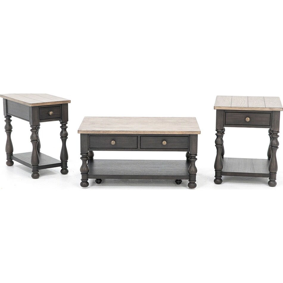 rivr matte end table   