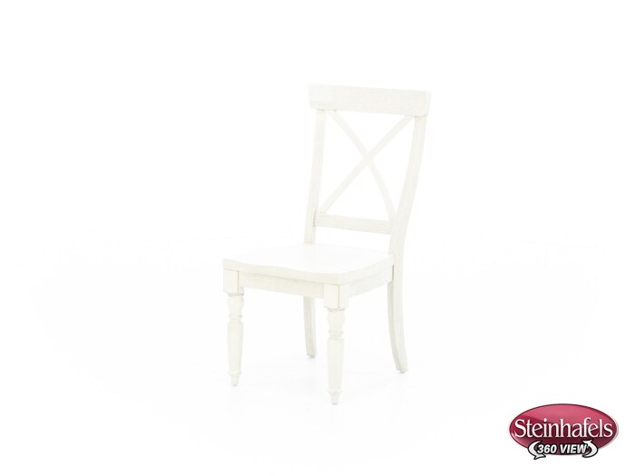 rivr white inch standard seat height side chair  image   