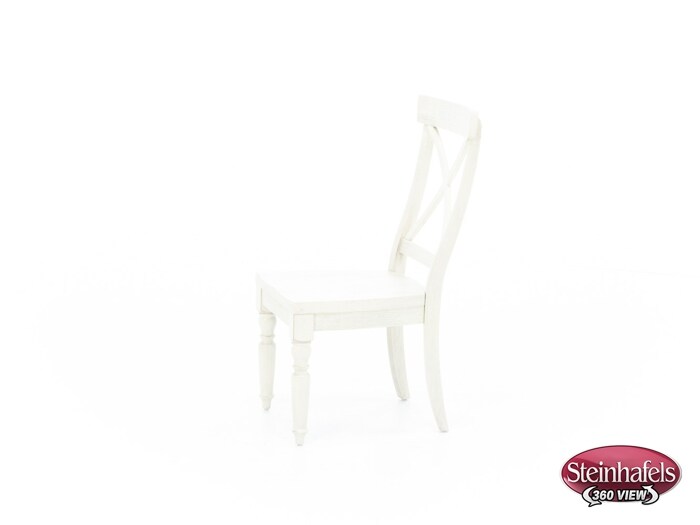 rivr white inch standard seat height side chair  image   
