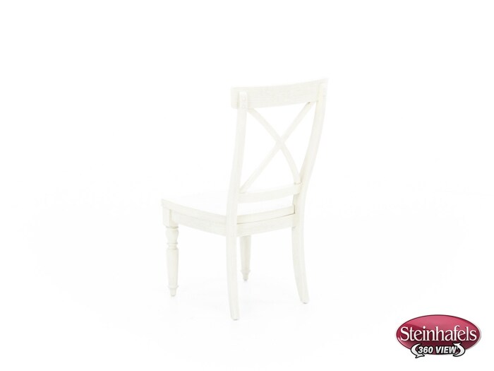 rivr white inch standard seat height side chair  image   