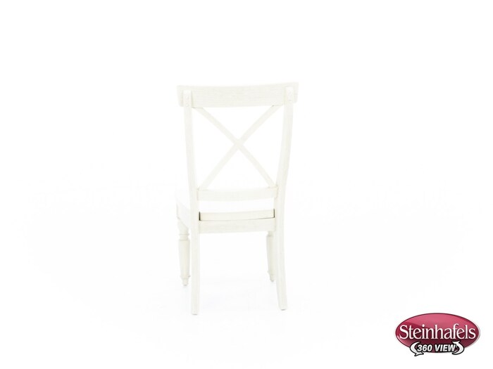 rivr white inch standard seat height side chair  image   