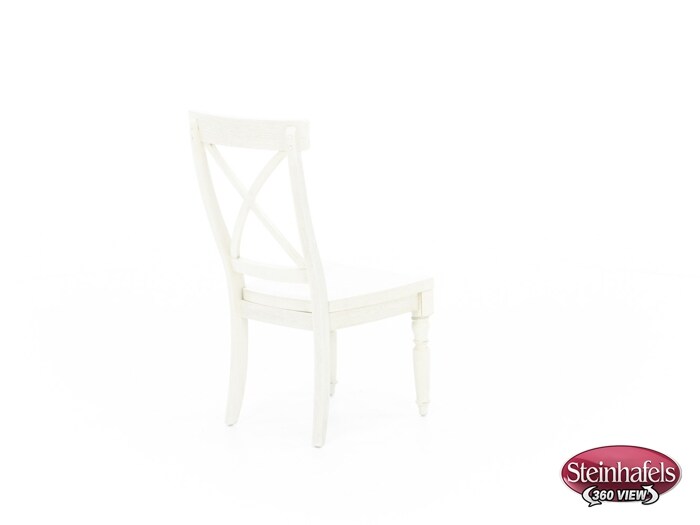 rivr white inch standard seat height side chair  image   