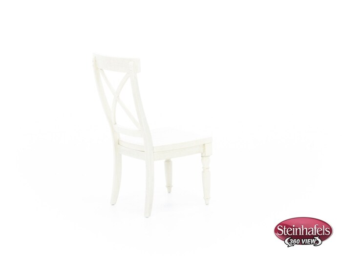 rivr white inch standard seat height side chair  image   