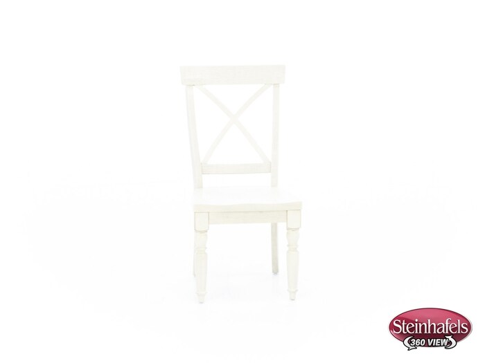 rivr white inch standard seat height side chair  image   
