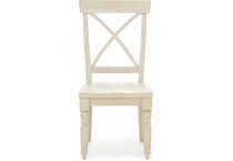 rivr white inch standard seat height side chair   
