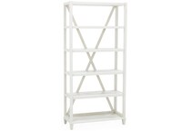 rivr white bookcase osbor  