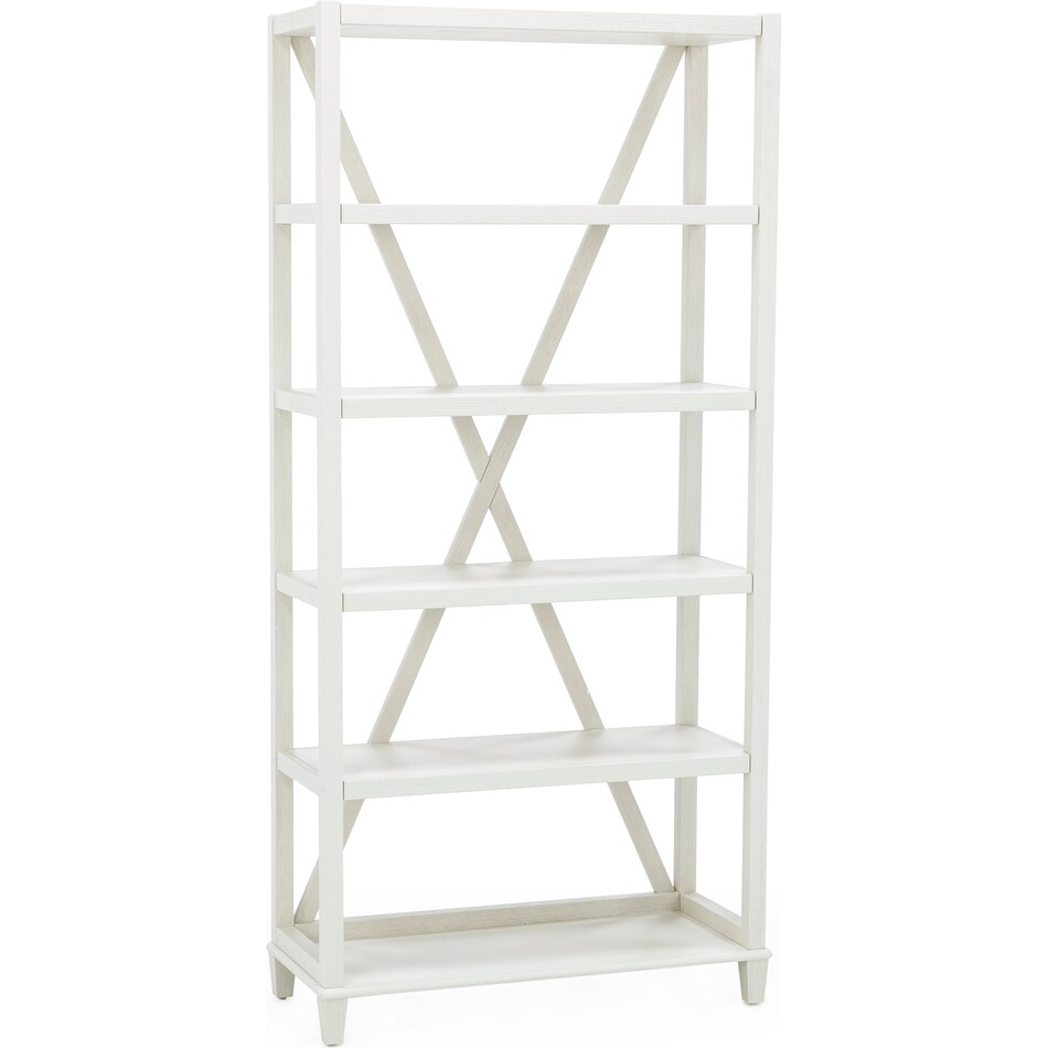 rivr white bookcase osbor  