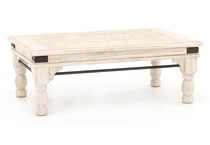 rivr white cocktail table   