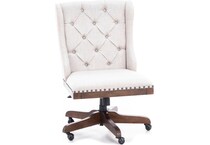 rivr white desk chair dillo  