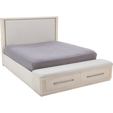 Evianna Panel Storage Bed