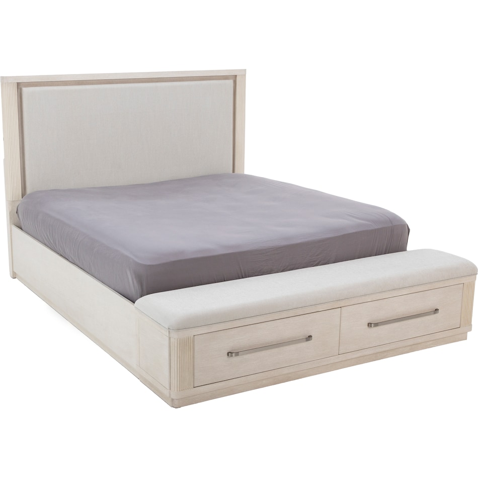 rivr white king bed package skp  
