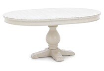 rivr white standard height round oval p  