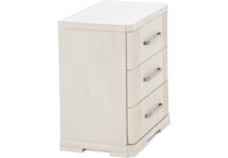 rivr white three drawer   