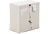 rivr white three drawer   