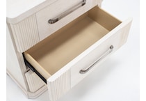 rivr white three drawer   