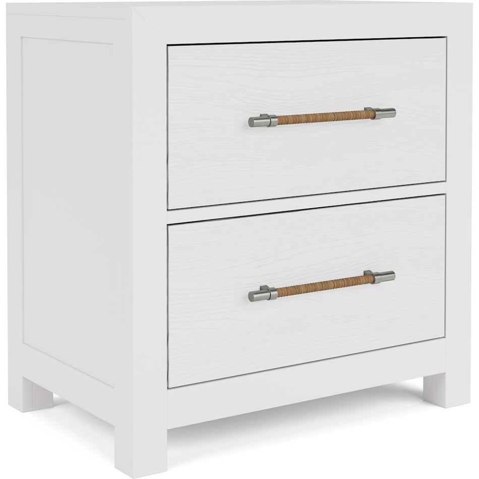 rivr white two drawer   