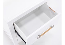 rivr white two drawer   
