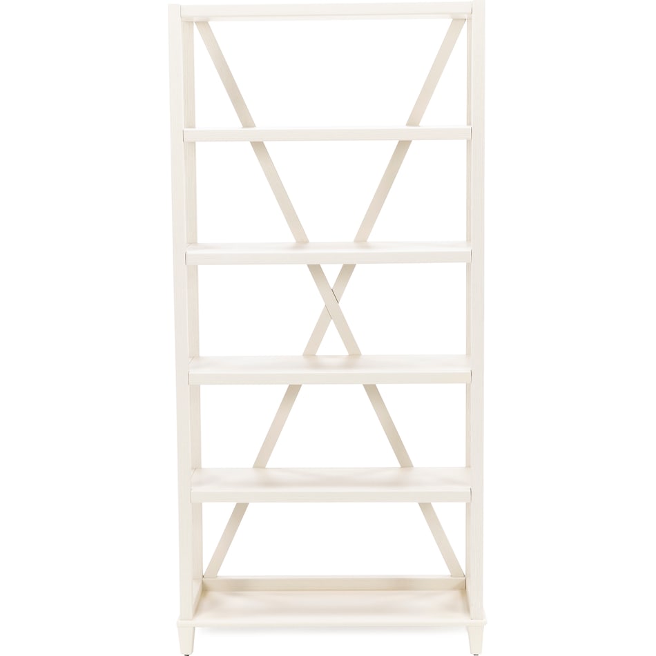 rivr winter white bookcase etergere osb  