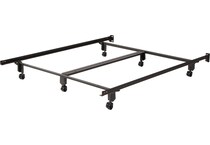 rize home llc black cal king frame   