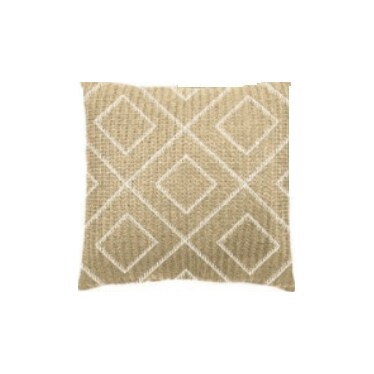 Natural Geo Outdoor Poly Pillow 18"W X 18"H