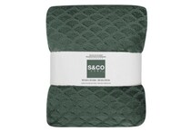 safdie international inc green afghans   