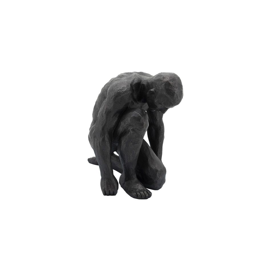 sagebrook home llc black figurines   