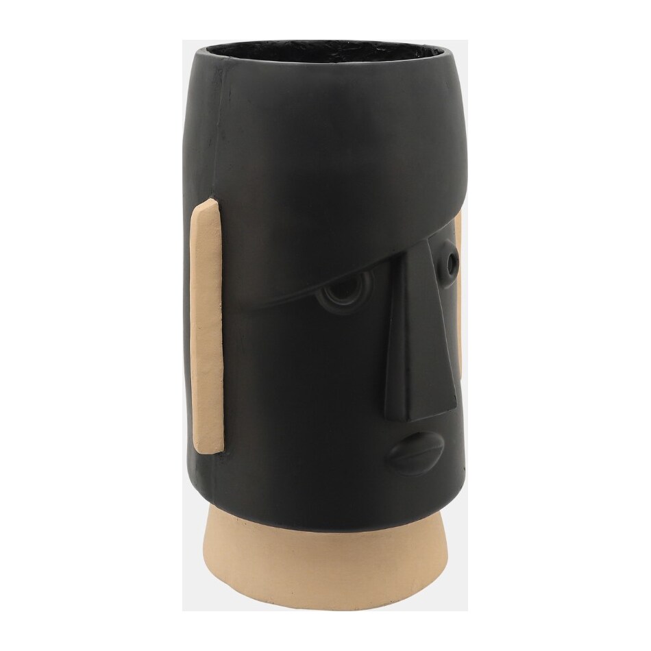 sagebrook home llc black jar vase bowl plate   