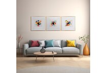 sagebrook home llc blue paintings set  