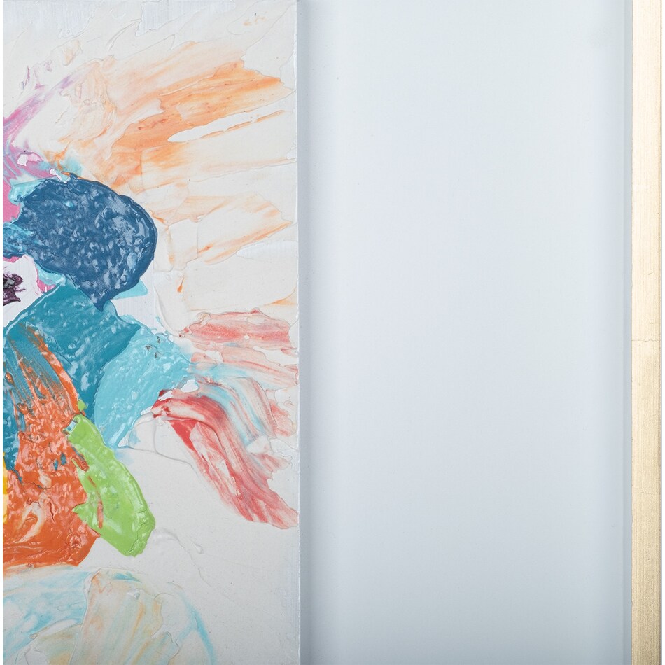 sagebrook home llc blue paintings set  