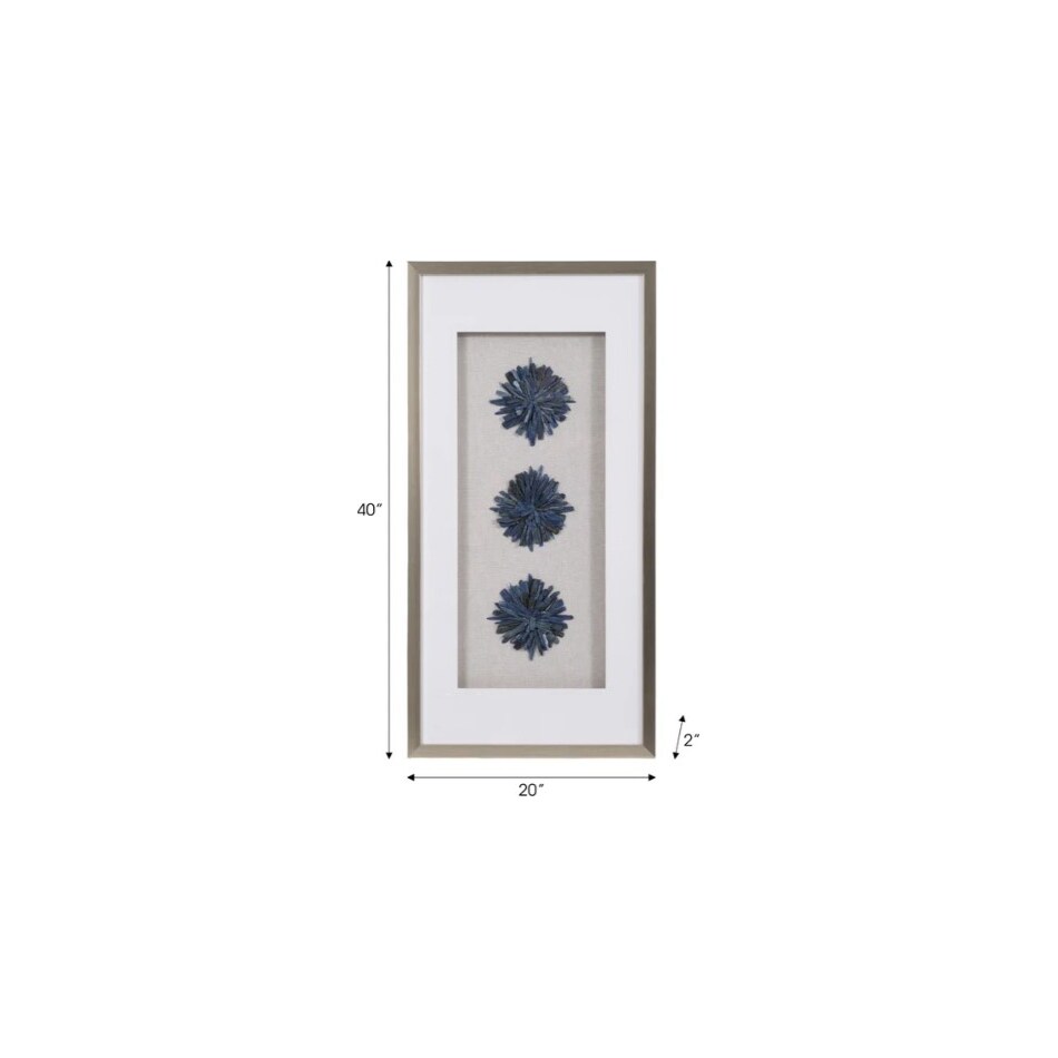 sagebrook home llc blue wood plaques   