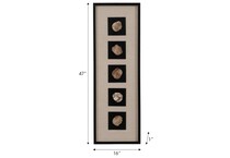 sagebrook home llc brown wood plaques   