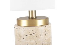 sagebrook home llc cream table lamp   