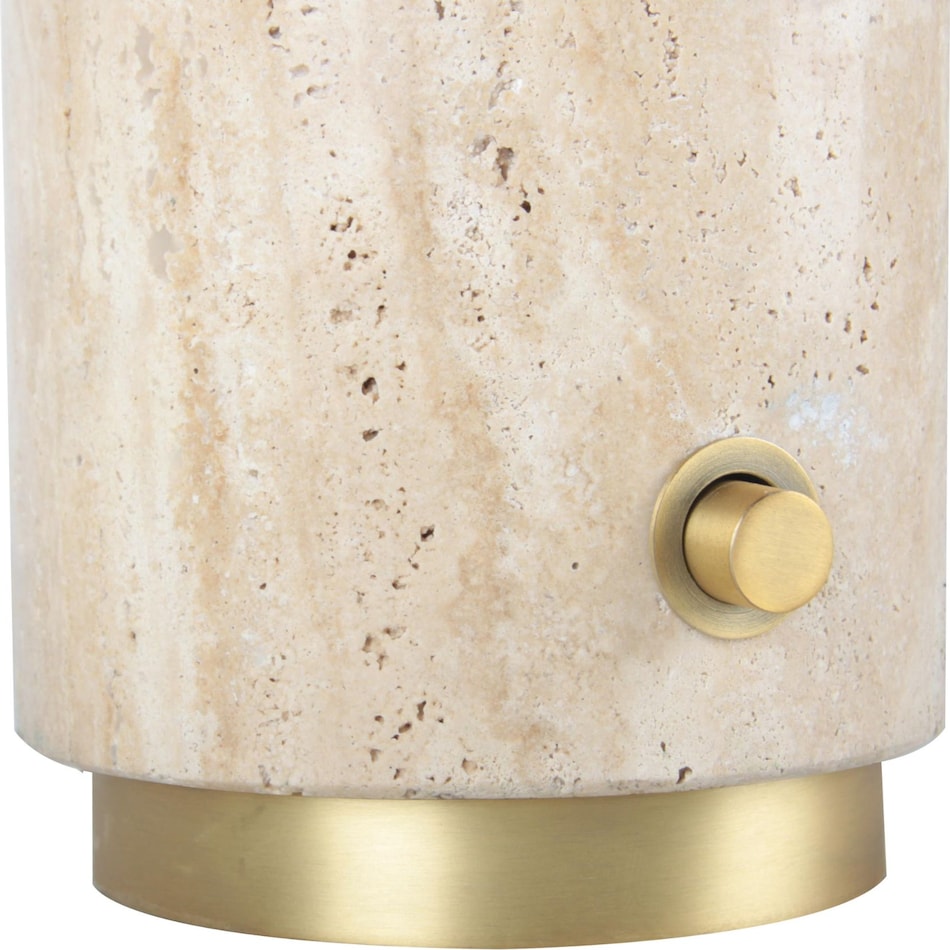 sagebrook home llc cream table lamp   