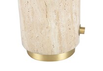 sagebrook home llc cream table lamp   