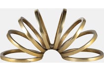 sagebrook home llc gold misc tabletop   