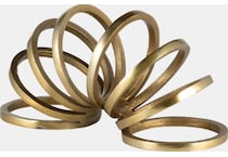 sagebrook home llc gold misc tabletop   