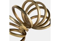 sagebrook home llc gold misc tabletop   