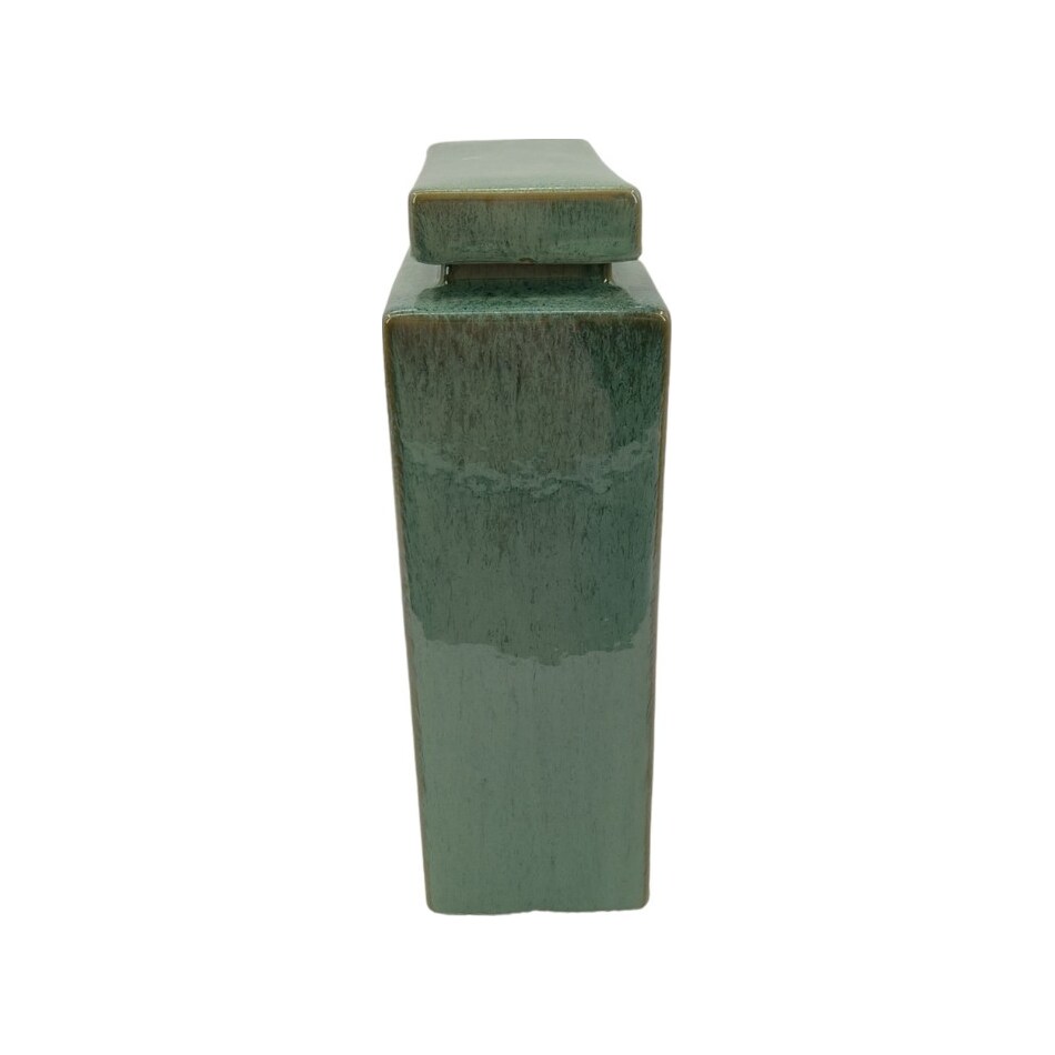 sagebrook home llc green jar vase bowl plate   