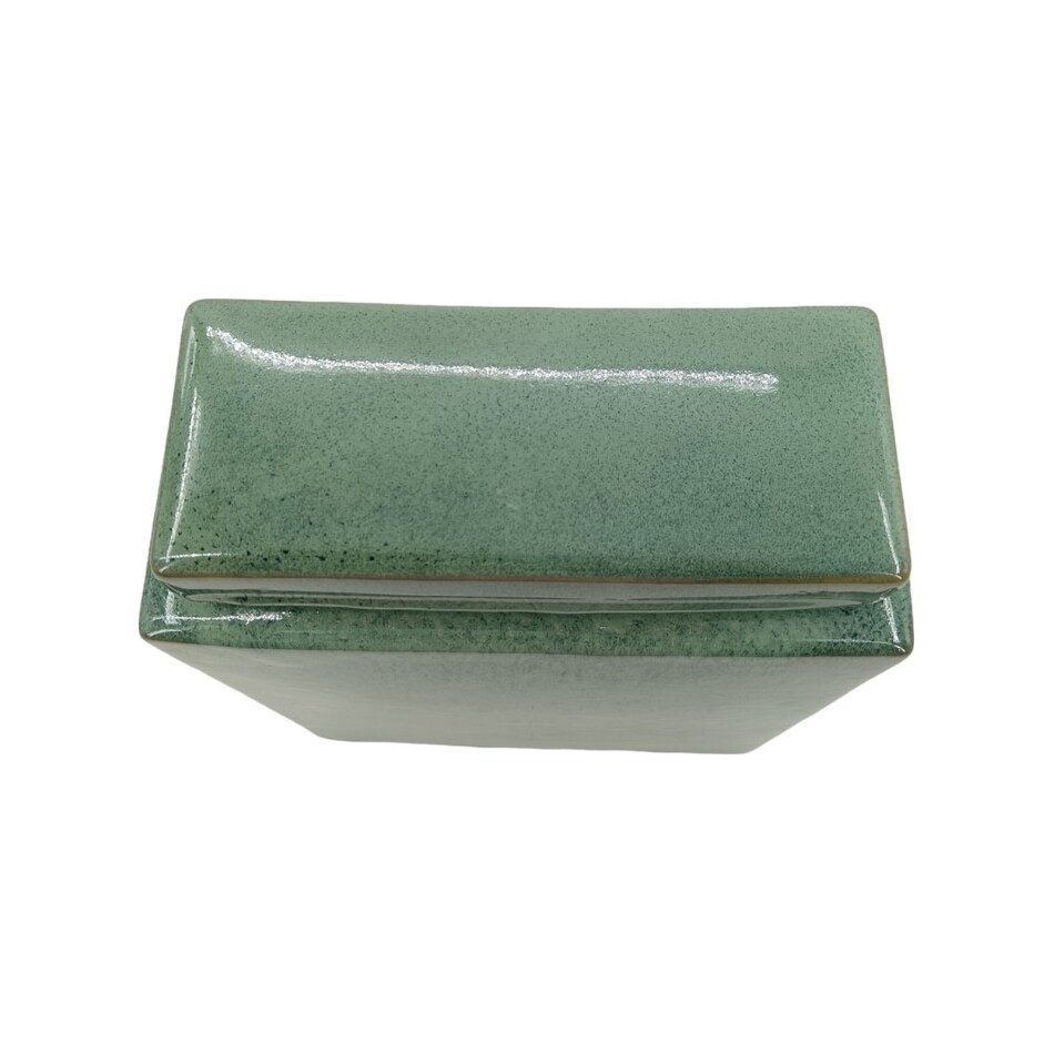 sagebrook home llc green jar vase bowl plate   