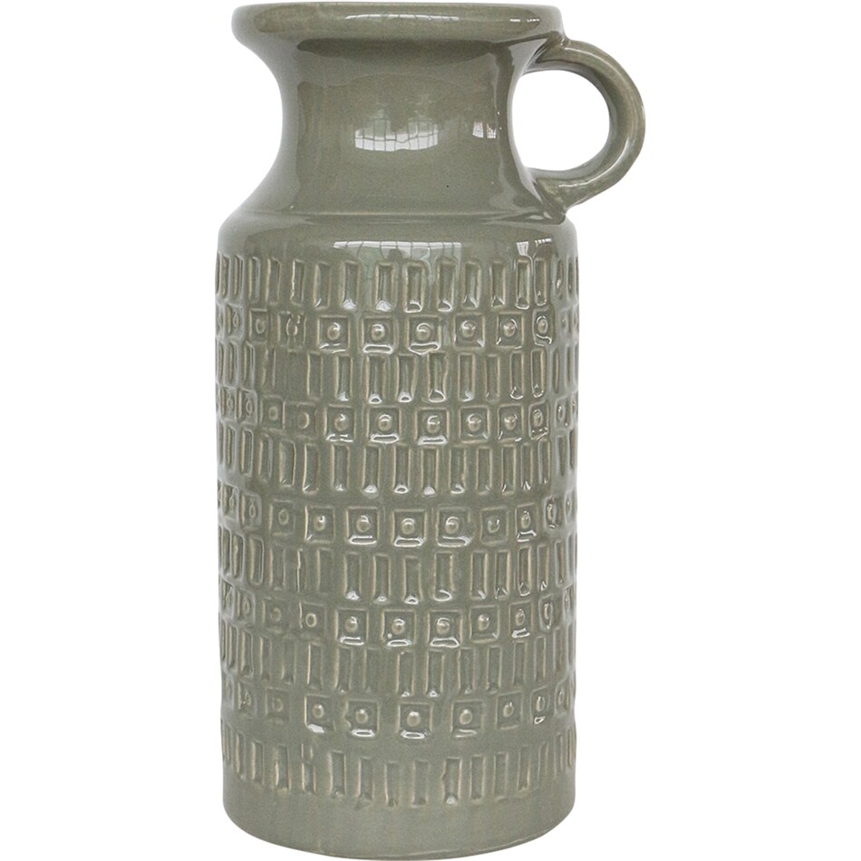 sagebrook home llc green jar vase bowl plate   